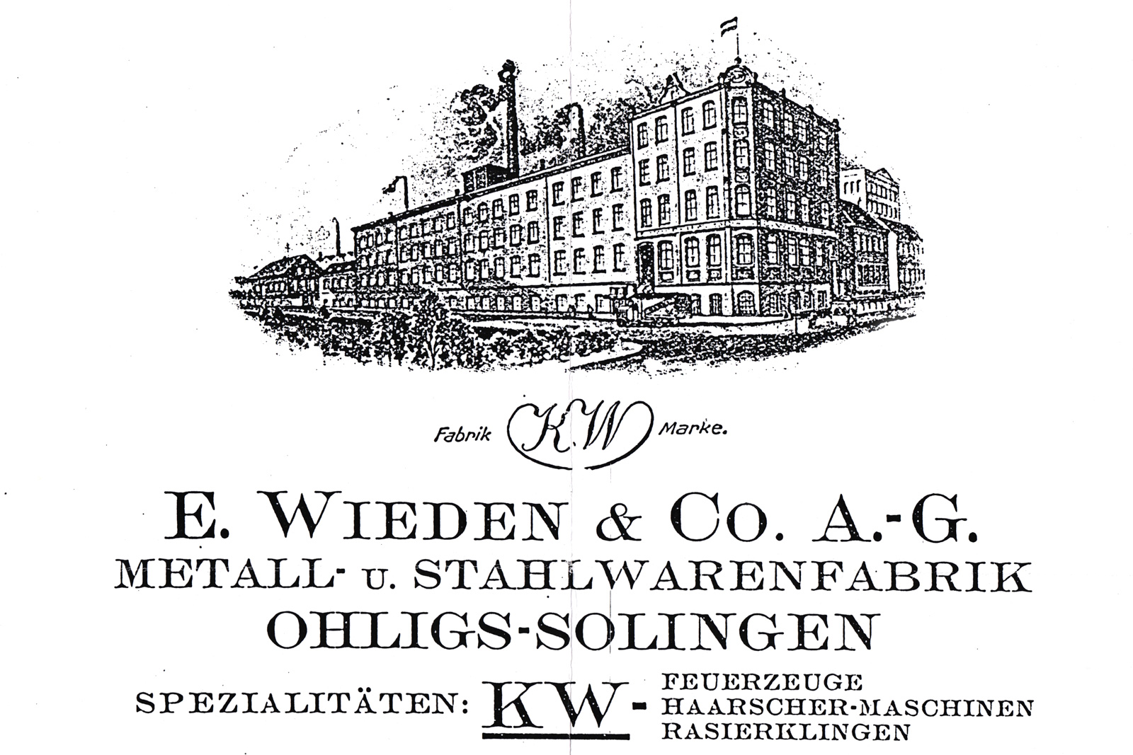 Karl Wieden GmbH  : Solingen (DEU)